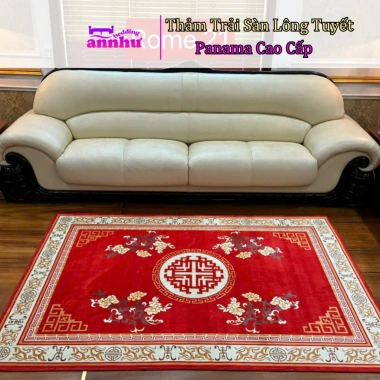 Thảm Lông Tuyết Panama Cao Cấp Khập Khẩu - Phòng Khách Sang Trọng Giá 399.000₫