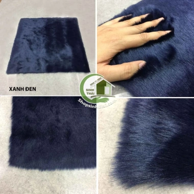 Thảm lông xù chụp hình đa màu trắng, kem, hồng, đen, xám, nâu, xanh, da báo - Giá 35.000 VNĐ