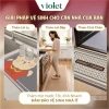 Thảm lót ly silicon violet cao cấp, cách nhiệt, chống trượt, dễ vệ sinh, giá 64.000đ 4