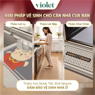 Thảm lót ly silicon violet cao cấp, cách nhiệt, chống trượt, dễ vệ sinh, giá 64.000đ 4 Thảm lót ly silicon violet cao cấp, cách nhiệt, chống trượt, dễ vệ sinh, giá 64.000đ 4