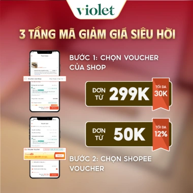 Thảm Lót Ly Silicon Violet Cao Cấp - Chịu Nhiệt, Chống Trầy Xước, Dễ Vệ Sinh
