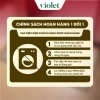 Thảm Lót Ly Silicon Violet Cao Cấp - Chịu Nhiệt, Chống Trầy Xước, Dễ Vệ Sinh 9