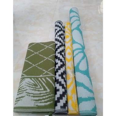 Thảm Lót Nhựa PP Cao Cấp - Chiếu Ngủ Văn Phòng & Picnic Họa Tiết Hiện Đại 130k