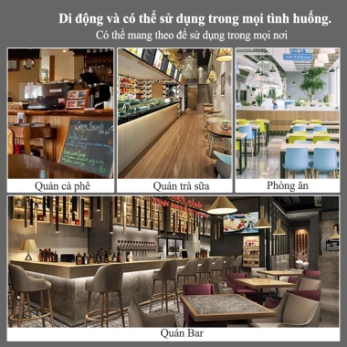 Thảm lót quầy bar đen cao su chống thấm, thoát nước, không trơn, cách nhiệt - 35k 8