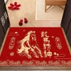 Thảm Lót Sàn 50x80cm Năm Ngựa - Chống Trơn, Chống Bụi, Phong Cách Trung Hoa 2.026 8