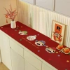 Thảm lót sàn đỏ trang trí lễ hội, khăn trải bàn da dài, chống nước, bảo vệ nhà, giá ưu đãi 279k 10