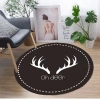 Thảm Lót Sàn Hình Tròn Chống Trượt Phong Cách Bắc Âu Giá 162.000 VNĐ 3