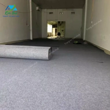 Thảm lót sàn nỉ 3mm trơn giá rẻ 37.000đ - Phù hợp văn phòng, phòng khách, sự kiện - Kim Huệ