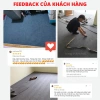 Thảm lót sàn nỉ 3mm trơn giá rẻ 37.000đ - Phù hợp văn phòng, phòng khách, sự kiện - Kim Huệ 5