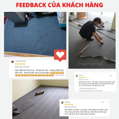 Thảm lót sàn nỉ 3mm trơn giá rẻ 37.000đ - Phù hợp văn phòng, phòng khách, sự kiện - Kim Huệ 5 Thảm lót sàn nỉ 3mm trơn giá rẻ 37.000đ - Phù hợp văn phòng, phòng khách, sự kiện - Kim Huệ 5