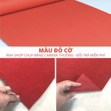 Thảm lót sàn nỉ 3mm trơn giá rẻ 37.000đ - Phù hợp văn phòng, phòng khách, sự kiện - Kim Huệ 10 Thảm lót sàn nỉ 3mm trơn giá rẻ 37.000đ - Phù hợp văn phòng, phòng khách, sự kiện - Kim Huệ 10