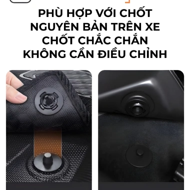 Thảm lót sàn ô tô TPE tràn viền bậc cửa, bảo vệ toàn bộ ICHINI, chống trầy xước, giảm giá 19%