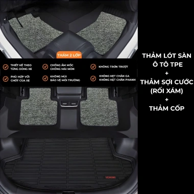 Thảm lót sàn ô tô TPE tràn viền bậc cửa, bảo vệ toàn bộ ICHINI, chống trầy xước, giảm giá 19% 10 Thảm lót sàn ô tô TPE tràn viền bậc cửa, bảo vệ toàn bộ ICHINI, chống trầy xước, giảm giá 19% 10