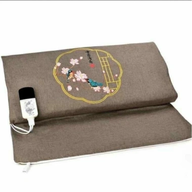 Thảm ngải cứu dày đẹp 2,2kg, cắm điện trực tiếp 60x150cm Giá ưu đãi 315.000đ 4