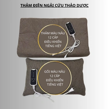 Thảm Ngải Cứu Điện Thảo Dược Đông Y – Đệm Sưởi Ấm, Giảm Đau Mỏi, Cải Thiện Giấc Ngủ – Giá 255.000₫ (Giảm từ 328.950₫) 7