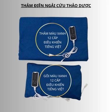 Thảm Ngải Cứu Điện Thảo Dược Đông Y – Đệm Sưởi Ấm, Giảm Đau Mỏi, Cải Thiện Giấc Ngủ – Giá 255.000₫ (Giảm từ 328.950₫) 8