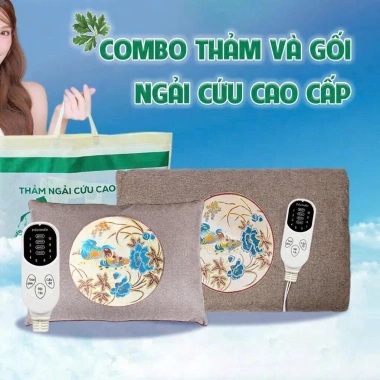 Thảm ngải cứu điện và Đệm sưởi Đông Y Giãn cơ giảm đau chỉ 199.000đ