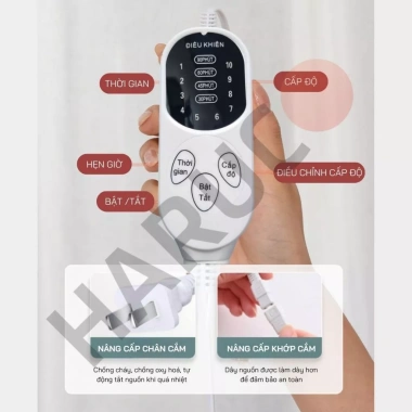Thảm Ngải Cứu Đông Y Haruco Thải Điện, Sưởi Ấm, Giảm Đau Mỏi Xương Khớp Giá 500k