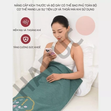 Thảm Ngải Cứu Đông Y Haruco Thải Điện, Sưởi Ấm, Giảm Đau Mỏi Xương Khớp Giá 500k 5 Thảm Ngải Cứu Đông Y Haruco Thải Điện, Sưởi Ấm, Giảm Đau Mỏi Xương Khớp Giá 500k 5