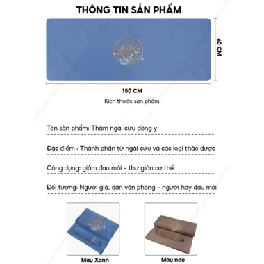 Thảm Ngải Cứu Misuma Đệm Sưởi Nội Địa - Giảm Đau Vai Gáy, Nhức Mỏi Xương Khớp, Cải Thiện Giấc Ngủ Giá 325.000 VND 9 Thảm Ngải Cứu Misuma Đệm Sưởi Nội Địa - Giảm Đau Vai Gáy, Nhức Mỏi Xương Khớp, Cải Thiện Giấc Ngủ Giá 325.000 VND 9