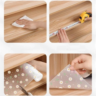 Thảm ngăn kéo ROLY - Thảm tủ hoa cúc tái sử dụng chống thấm, chống dính, chống ẩm, giá ưu đãi 44.880đ 6 Thảm ngăn kéo ROLY - Thảm tủ hoa cúc tái sử dụng chống thấm, chống dính, chống ẩm, giá ưu đãi 44.880đ 6