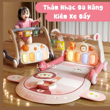 Thảm nhạc 3in1 cao cấp cho bé sơ sinh, xe tập đi, kệ chữ A, giảm giá 417.000đ 4 Thảm nhạc 3in1 cao cấp cho bé sơ sinh, xe tập đi, kệ chữ A, giảm giá 417.000đ 4