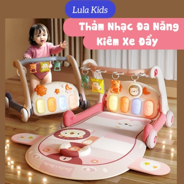 Thảm nhạc 3in1 cao cấp cho bé sơ sinh, xe tập đi, kệ chữ A, giảm giá 417.000đ 6 Thảm nhạc 3in1 cao cấp cho bé sơ sinh, xe tập đi, kệ chữ A, giảm giá 417.000đ 6