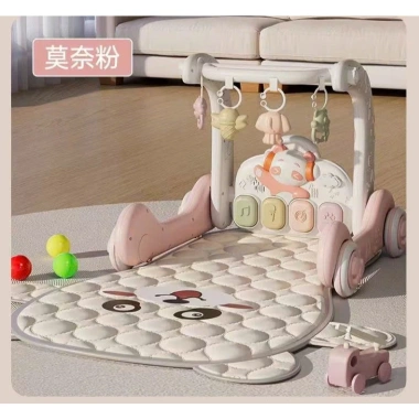 Thảm nhạc 3IN1 cho bé 0-12 tháng – Xe tập đi, piano, nằm chơi, 379.000₫ 2