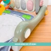 Thảm nhạc 4in1 cho bé sơ sinh kiêm xe tập đi piano màu xám 9BABY - Giá 419.000₫ 5