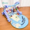 Thảm nhạc 4in1 cho bé sơ sinh kiêm xe tập đi piano màu xám 9BABY - Giá 419.000₫ 9
