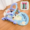 Thảm nhạc 4in1 cho bé sơ sinh kiêm xe tập đi piano màu xám 9BABY - Giá 419.000₫ 10