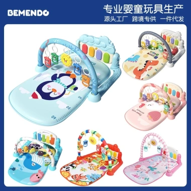 Thảm nhạc bé sơ sinh SMPT-TTT-057 có đồ chơi, nhạc đèn 0-12 tháng, giảm 149k 6