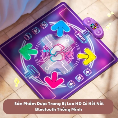 Thảm Nhảy Audition Bé - Bluetooth Phát Nhạc Từ Điện Thoại, Phát Triển Vận Động 6