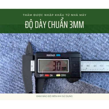 Thảm nỉ 3mm giá rẻ, dày 3mm, lót sàn phòng ngủ, cửa hàng, sự kiện - chỉ 25.000đ 3 Thảm nỉ 3mm giá rẻ, dày 3mm, lót sàn phòng ngủ, cửa hàng, sự kiện - chỉ 25.000đ 3