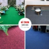 Thảm nỉ 3mm trơn 1 màu dạng cuộn - Giá rẻ 7.900đ, phù hợp văn phòng và sự kiện
