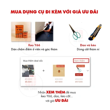 Thảm nỉ 3mm trơn 2m - Phòng khách, văn phòng, sự kiện, phòng ngủ, giá rẻ 13.000₫ 7 Thảm nỉ 3mm trơn 2m - Phòng khách, văn phòng, sự kiện, phòng ngủ, giá rẻ 13.000₫ 7