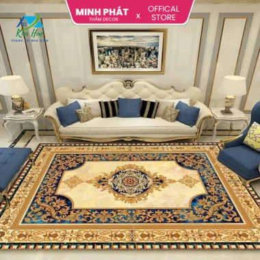 Thảm nỉ Bali họa tiết Bắc Âu và cổ điển, êm mịn, phù hợp phòng khách, phòng ngủ - Minh Phát P14 - Giá 240.000 8 Thảm nỉ Bali họa tiết Bắc Âu và cổ điển, êm mịn, phù hợp phòng khách, phòng ngủ - Minh Phát P14 - Giá 240.000 8
