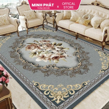 Thảm nỉ Bali họa tiết Bắc Âu và cổ điển, êm mịn, phù hợp phòng khách, phòng ngủ - Minh Phát P14 - Giá 240.000 10 Thảm nỉ Bali họa tiết Bắc Âu và cổ điển, êm mịn, phù hợp phòng khách, phòng ngủ - Minh Phát P14 - Giá 240.000 10