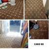 Thảm nỉ dày 5mm hoa văn - Chống cháy, không trơn trượt, sàn nhà, văn phòng, sự kiện Kim Huệ 7