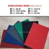 Thảm nỉ JACQUARD dày 5mm chống cháy, đen trám đỏ, khổ rộng 2m - Giá chỉ 13.000đ 8