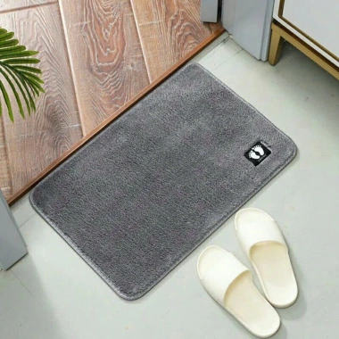 Thảm Nỉ Lau Chân Hình Chữ Nhật Mềm Mịn, Dày Dặn, Chống Trơn Trượt - 29.000₫