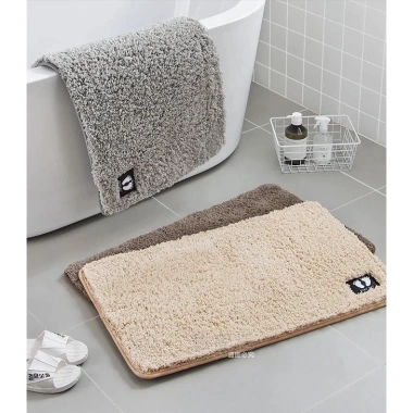 Thảm Nỉ Lau Chân Hình Chữ Nhật Mềm Mịn, Dày Dặn, Chống Trơn Trượt - 29.000₫