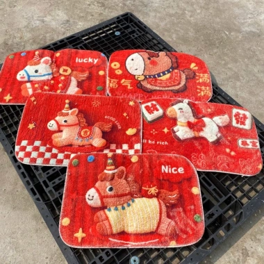 Thảm Nỉ Lông Cừu 5D Ngựa May Mắn - Trang Trí Chào Xuân, Giá chỉ 152.000 VND 6 Thảm Nỉ Lông Cừu 5D Ngựa May Mắn - Trang Trí Chào Xuân, Giá chỉ 152.000 VND 6