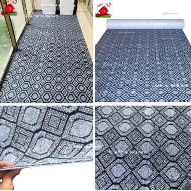 Thảm nỉ lót sàn phòng khách dạng cuộn 3mm-5mm, nhiều màu, giá rẻ chỉ 25.000 VND