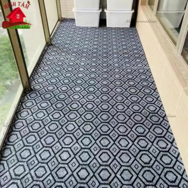 Thảm nỉ lót sàn phòng khách dạng cuộn 3mm-5mm, nhiều màu, giá rẻ chỉ 25.000 VND
