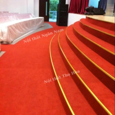 Thảm nỉ màu đỏ 2m cho văn phòng - Khổ 2m, siêu mềm, giảm giá 21% chỉ 69.000₫ 4