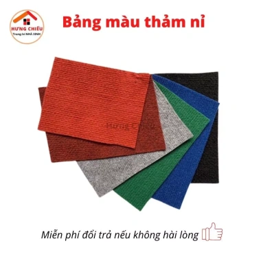 Thảm nỉ trài 3mm trơn - Lót sàn, trang trí nhà, sự kiện, sân khấu, hội nghị - Giá 35.000đ - Hưng Chiếu