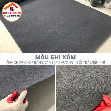 Thảm nỉ trài 3mm trơn - Lót sàn, trang trí nhà, sự kiện, sân khấu, hội nghị - Giá 35.000đ - Hưng Chiếu 7 Thảm nỉ trài 3mm trơn - Lót sàn, trang trí nhà, sự kiện, sân khấu, hội nghị - Giá 35.000đ - Hưng Chiếu 7