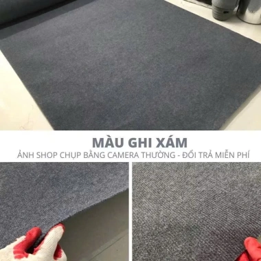 Thảm nỉ trài 3mm trơn - Lót sàn, trang trí nhà, sự kiện, sân khấu, hội nghị - Giá 35.000đ - Hưng Chiếu