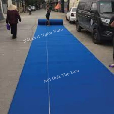 Thảm nỉ xanh dương 2m - Trải sàn văn phòng sang trọng, giá ưu đãi 69.000 VND 5